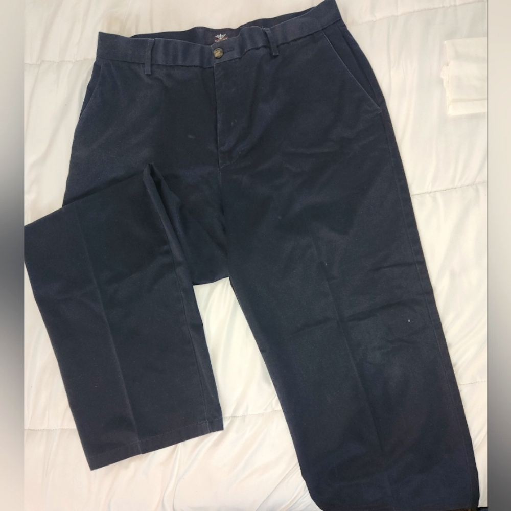 Dockers Navy Blue Chinos 34/32